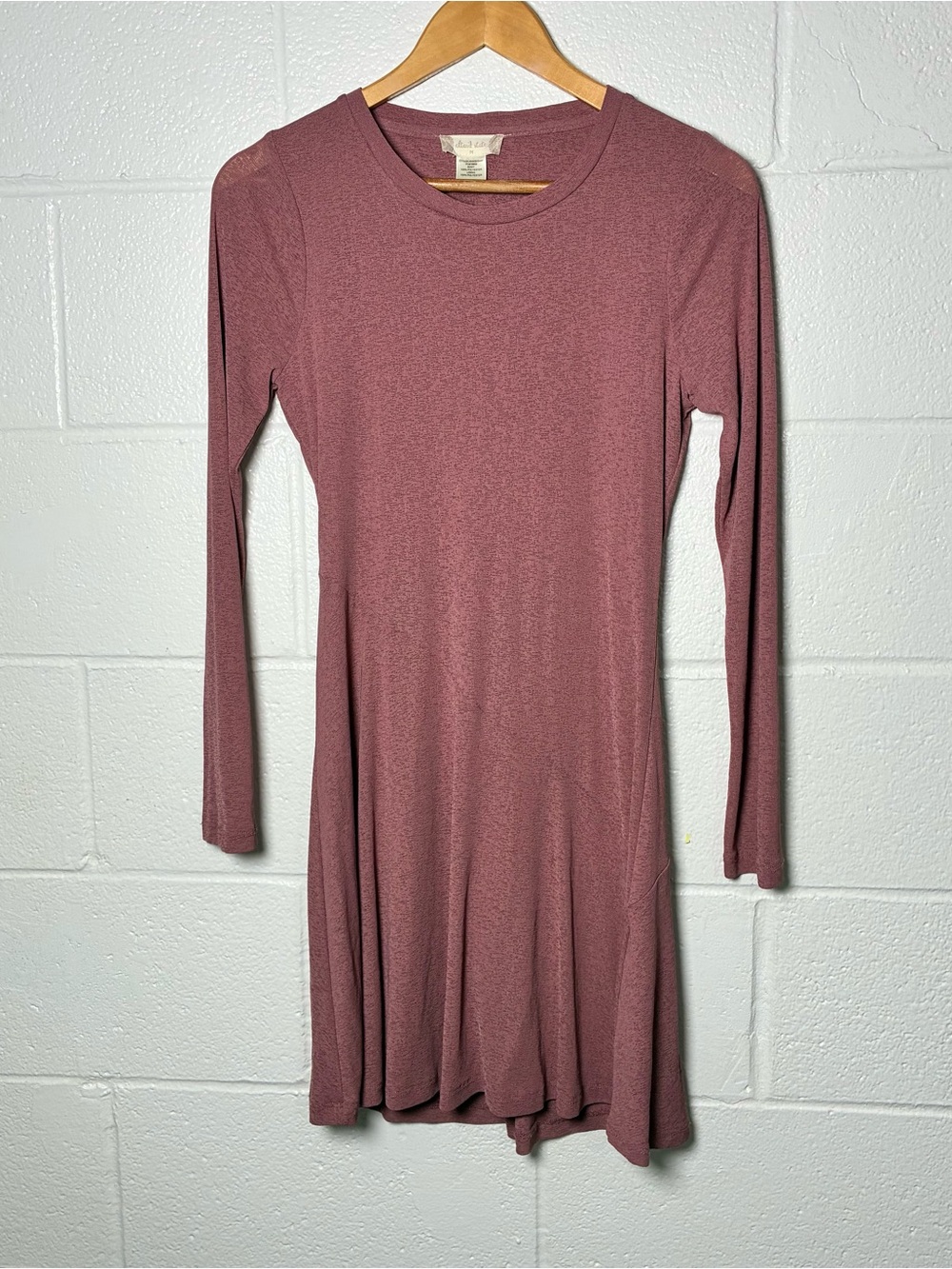 Altard state long sleeve mauve dress
